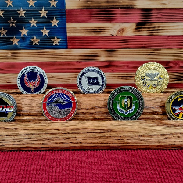 Challenge Coin Rack