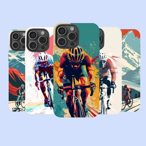 Cycling Biking Tough Phone Cases, fit for iPhone, Samsung, Google phones