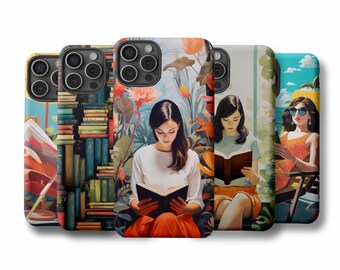 Funda resistente para teléfono para amantes de los libros / Regalo para lectores