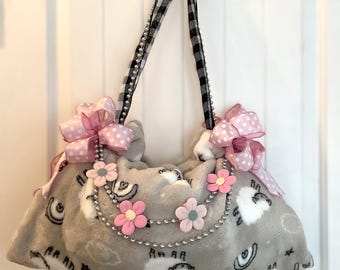 Handmade DiaPurse Diaper Cake for Baby Girl, Unique Baby Shower Centerpiece Gift, New Mom Gift Basket Alternative, Keepsake Blanket Gift Set