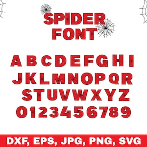 Spider Font SVG, Spider Alphabet SVG, Spider Font,Spider Web Font,Spider Web SVG,Spider ,Spider Letters,Spider Silhouette,Spider Font Dxf
