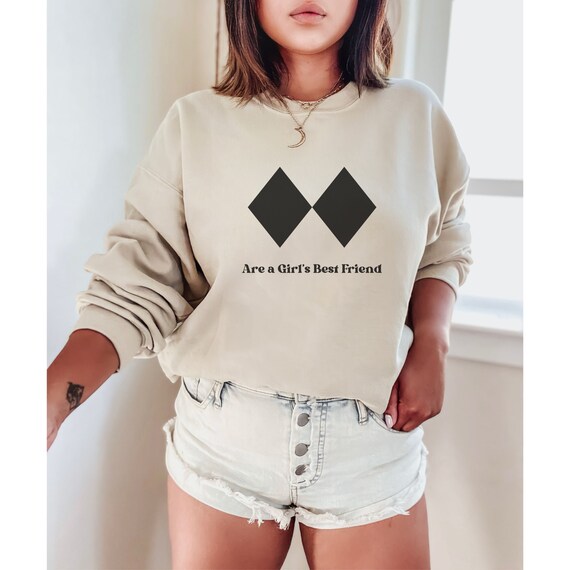 Black Diamonds Are A Girls Best Friend Ski Snowboard Shirt Black Diamonds Are A Girls Best Friend Ski Snowboard Shirt