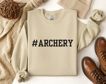 Archery Unisex Hoodie, Archer Hoodie, Archery Lover Hoodie, Archery Fan Hoodie, Archer Pullover, Archery Lover Gift, Gift for Archer