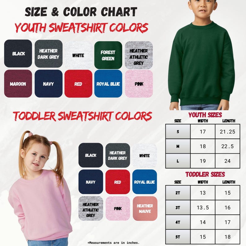 a child's sweater with a picture of a young boy and a young girl