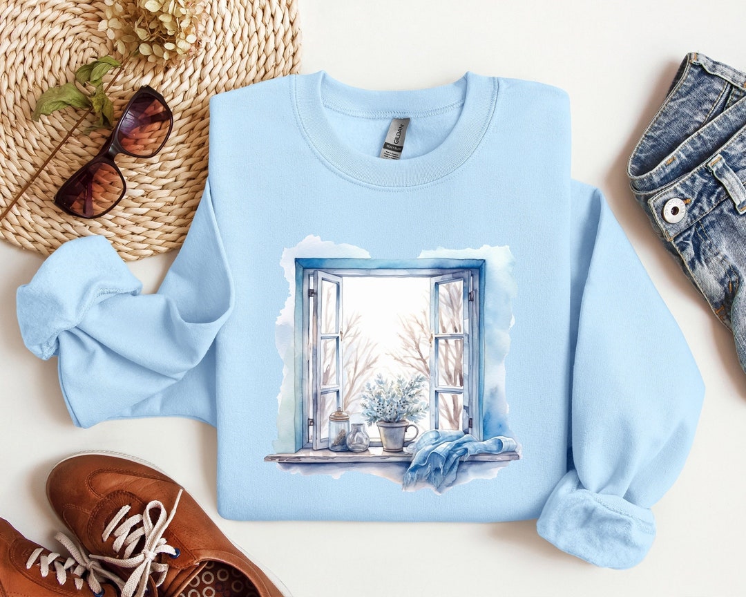 Holiday Sweater, Winter Crewneck Shirt, Winter Sweatshirt, Snow Shirt ...