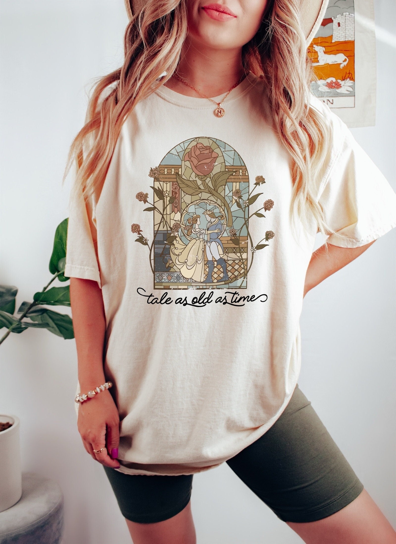 Camiseta de La Bella y la Bestia, cuento tan antiguo como el tiempo, camiseta de La Bella y la Bestia, sudadera de La Bella y la Bestia, cuento tan antiguo como el tiempo, camiseta femenina, regalo femenino