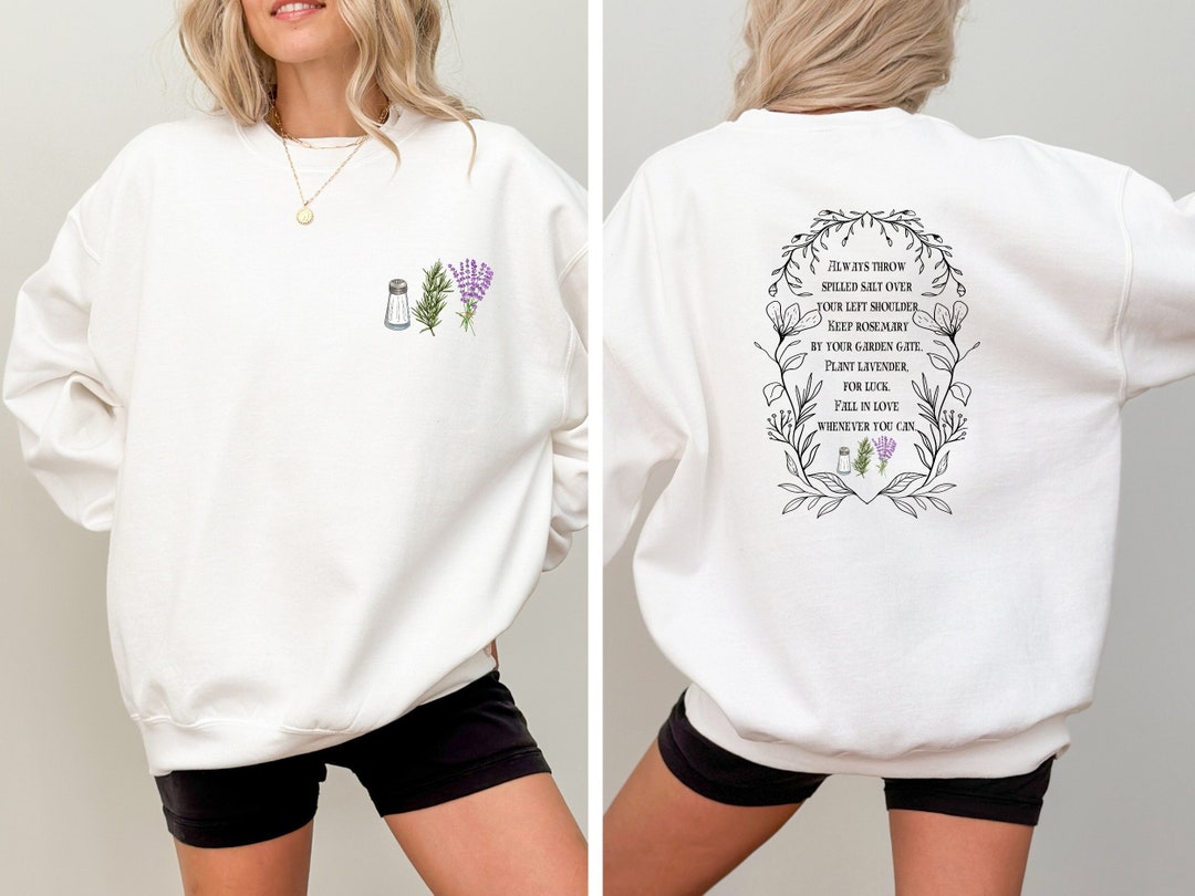 Salt Rosemary Lavender Practical Magic Sweatshirt, Practical Magic