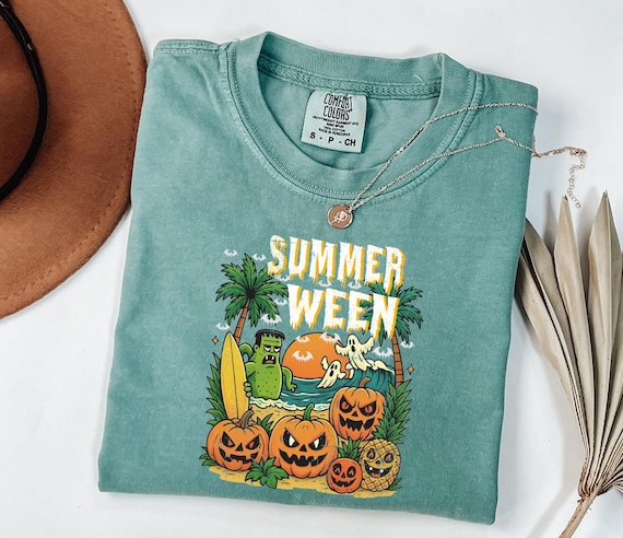 Comfort Colors® Funny Summerween Tshirt, Funny Summerween Shirt, Best Summerween Gift, Trendy Halloween Gift
