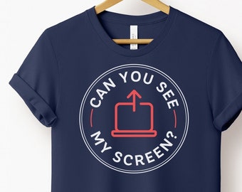 Screen Share Shirt, Share Screen, Sharing, Analytics Shirt, Screen Sharing