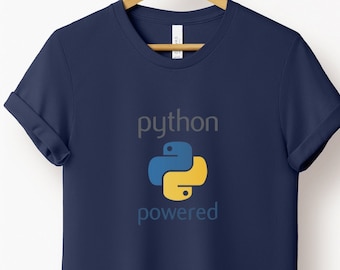 Python Powered Shirt: Data Science Coder Tee