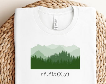 Random Forest Shirt, Machine Learning Shirt, Analytics Shirt, Data Science, Data Analytics, Algorithm Shirt, ML Shirt