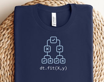 Decision Tree Shirt, Machine Learning Shirt, Analytics Shirt, Data Science, Data Analytics, Algorithm Shirt, ML Shirt