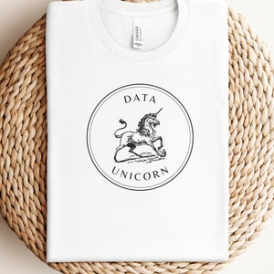 Data Unicorn Shirt,  Data Science Shirt, Data Scientist, Machine Learning Shirt, Analytics Shirt, Data Shirt, Unicorn