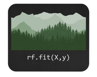 Random Forest Mouse Pad, Data Science Mouse Pad, Analytics Mouse Pad, Machine Learning