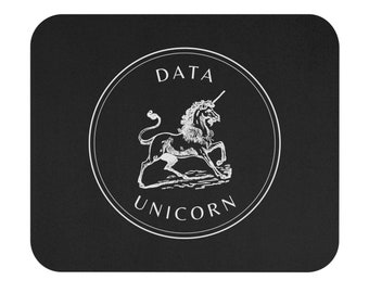 Data Unicorn Mouse Pad, Data Science Mouse Pad, Analytics Mouse Pad, Machine Learning