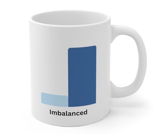 Imbalanced Classes Ceramic Coffee Mug: Data Science Gift