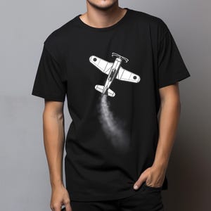 Aerobatic Airplane T-Shirt, Aviation Tee, Pilot Gift, Aircraft Shirt, Airshow Apparel