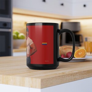 Mug | Gay Twin Captains | Muscular Pride Hunks | Twin Men Design | Gift for Him | Boyfriend Gift | Husband Gift | Gay Gift Idea image 15