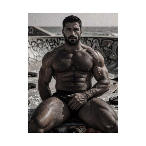 Rugged Chest Male Study — 10