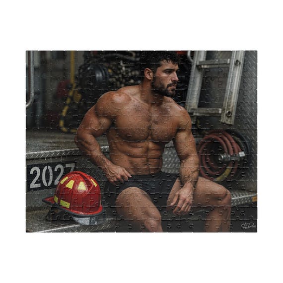 Sexy Hot Firefighter Puzzle — 5