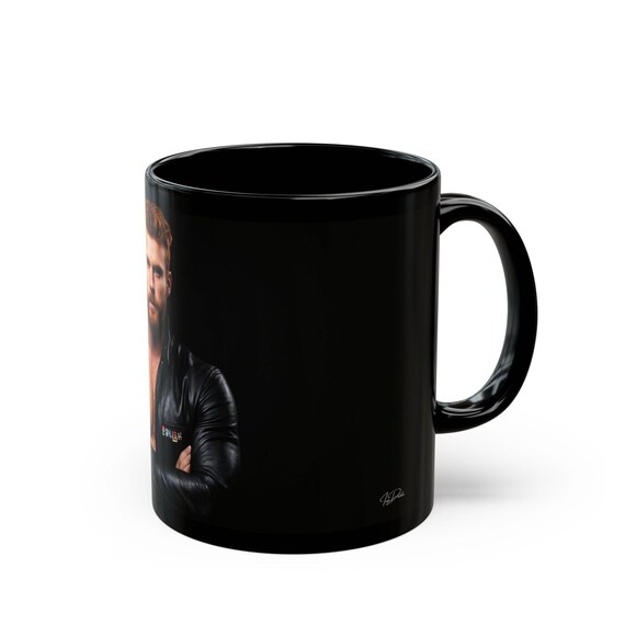 Mug Redhead Guy in Leather — 5