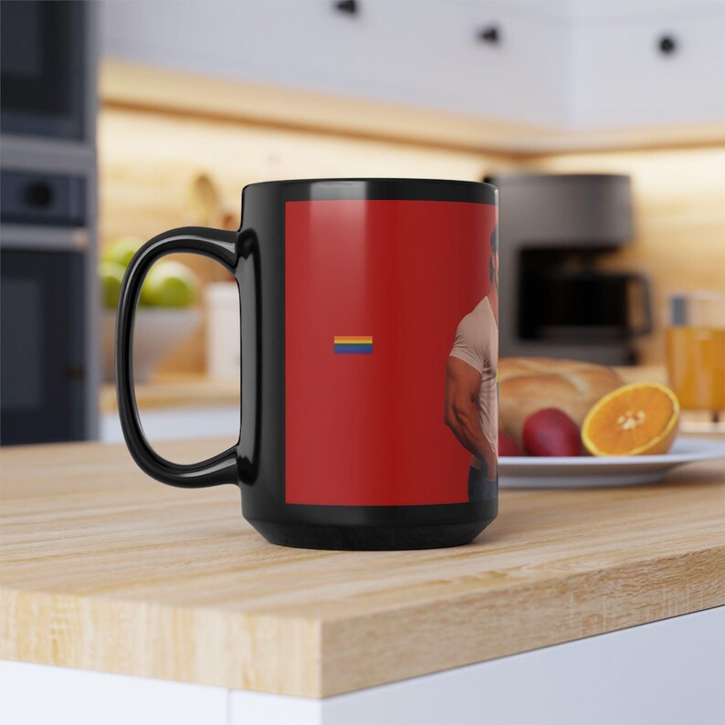 Mug | Gay Twin Captains | Muscular Pride Hunks | Twin Men Design | Gift for Him | Boyfriend Gift | Husband Gift | Gay Gift Idea image 16