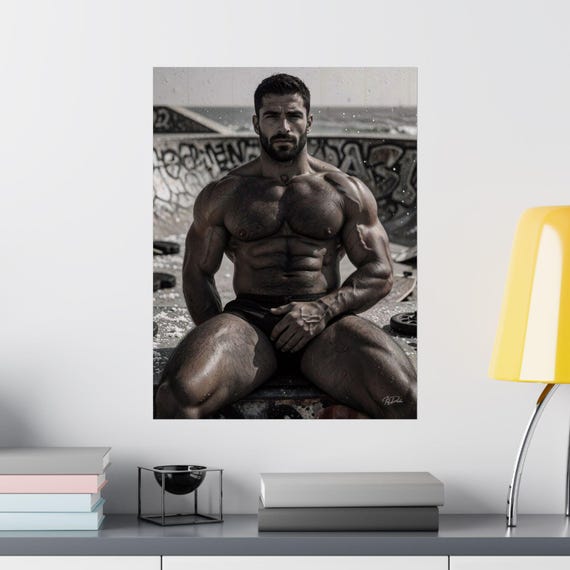 Rugged Chest Male Study — 8