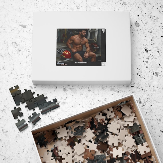 Sexy Hot Firefighter Puzzle — 8