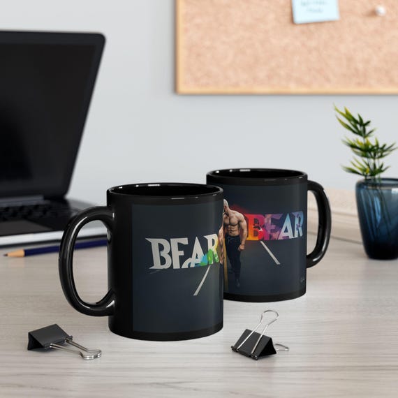 Taza con pareja gay de «osos» — 7