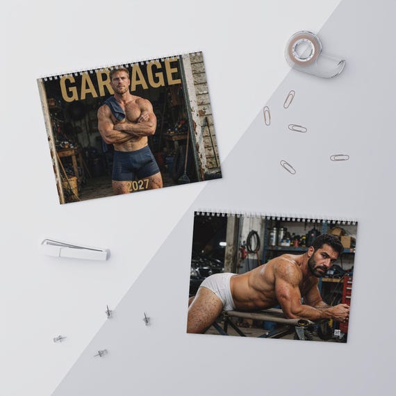 Calendrier 2027 « Mécaniciens de garage » — 3