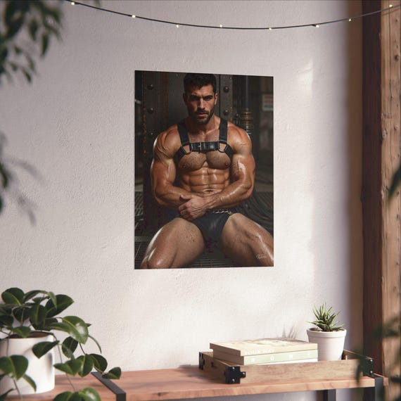 Captive Muscle Figure Print — 6