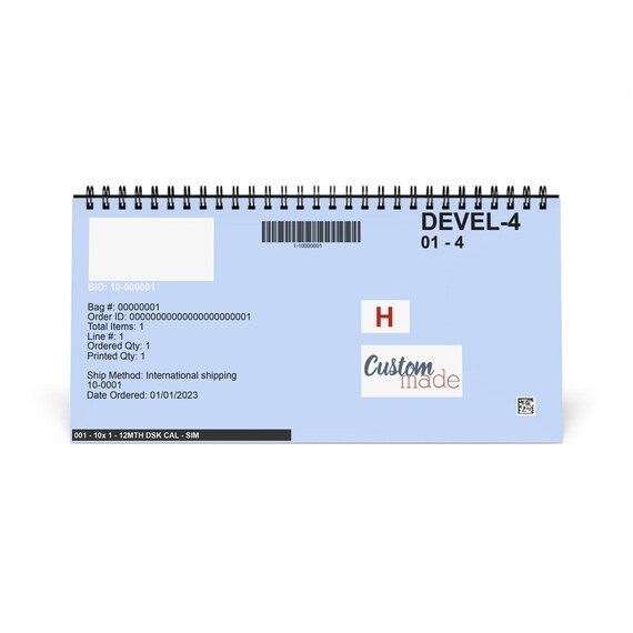 Calendrier de bureau 2027 — 3