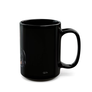 Taza con diseño de hombre pelirrojo en cuero | Taza de café con hombre pelirrojo barbudo | Regalo para él | Regalo para novio | Idea de regalo gay | Taza masculina imagen 10