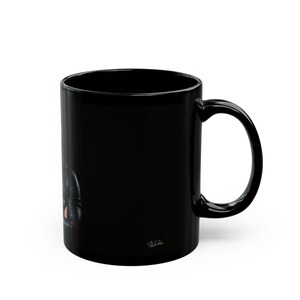 Taza con diseño de hombre pelirrojo en cuero | Taza de café con hombre pelirrojo barbudo | Regalo para él | Regalo para novio | Idea de regalo gay | Taza masculina imagen 2