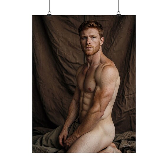 Moody Low Key Torso Portrait