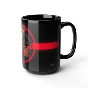 Taza para hombres de cuero | Pareja gay de hombres musculosos en cuero | Regalo para él | Regalo para novio | Regalo de aniversario para esposo imagen 14