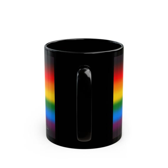 Tasse « Gay Pride » avec motif arc-en-ciel et cœur — 6