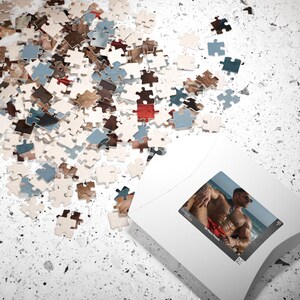 Puzzle | Handsome Muscular Beach Hunk Chest Hair | Jigsaw Puzzle for Adults | Perfect Gift for Couples | 110 or 252 Coins image 4