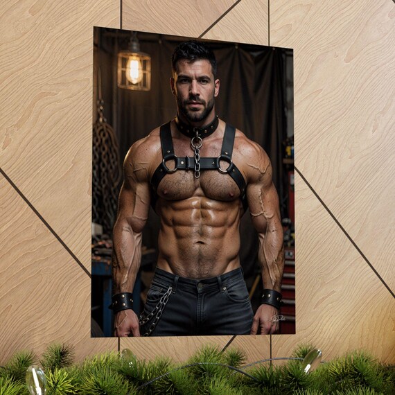 Strapped Athletic Torso Print — 5