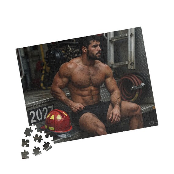Sexy Hot Firefighter Puzzle — 7