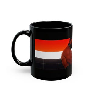 Leather Fetish Mug | Gay Leather Couple | Gift for Him | Boyfriend Gift | Muscle Men Art | Queer Gift Idea | Male Intimacy Mug image 3