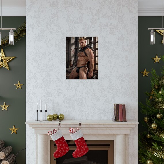 Chained Athletic Male Print — 7