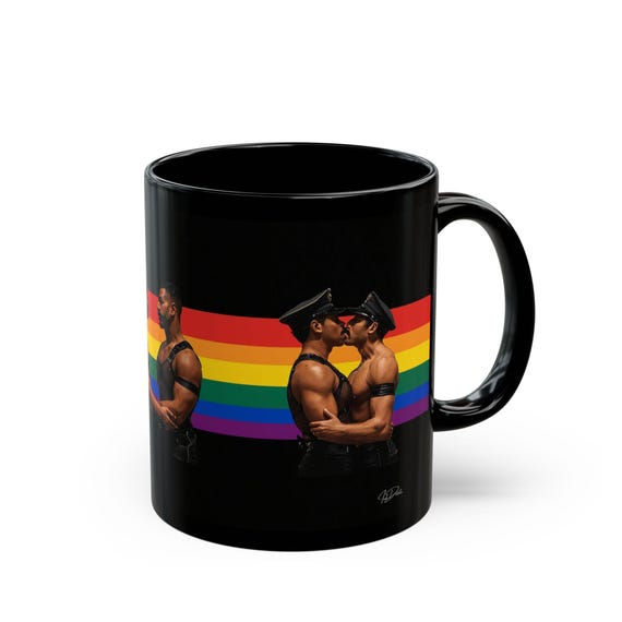 Tasse en cuir gay — 6