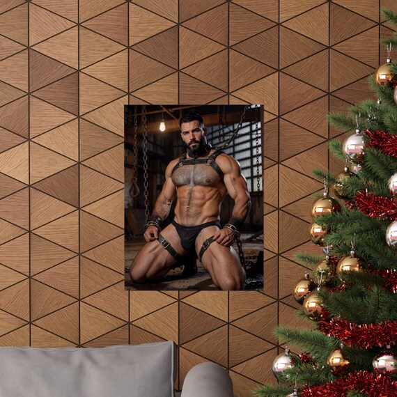 Tethered Muscle Men Print — 4