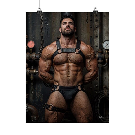Harness Bound Muscle Duo Print — 9