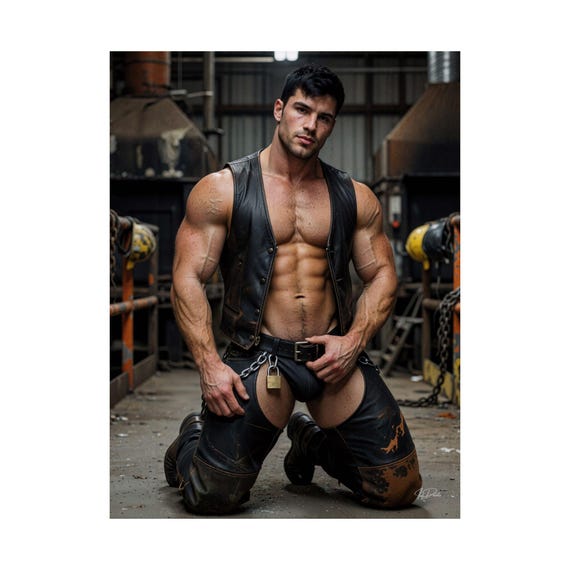 Locked Athletic Bodies Print — 2