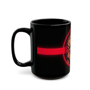 Taza para hombres de cuero | Pareja gay de hombres musculosos en cuero | Regalo para él | Regalo para novio | Regalo de aniversario para esposo imagen 11