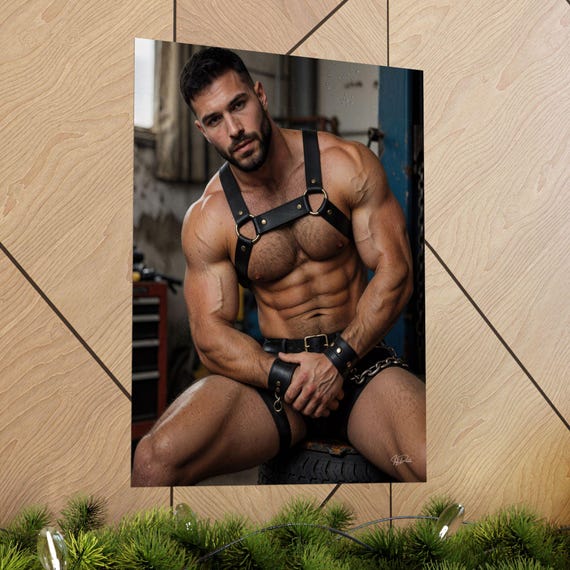 Gay Bondage Art Print — 5