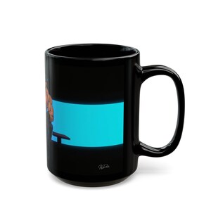 Leather Daddy Mug | Gay Leather Muscle Men | Ceramic Mug Gift | Gift for Him | Boyfriend Gift | Husband Gift | Leather Cop Couple image 10