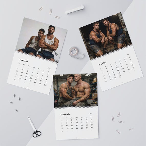 Calendrier 2027 « Mécaniciens de garage » — 4